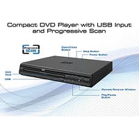 Naxa ND-856 DVD Player - Progressive Scan | Electronic Express