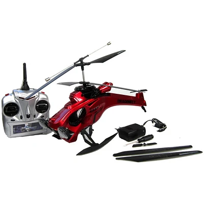 Odyssey ODY-908R  Dragon Fly 2.4 GHz Red RC Helicopter - OPEN BOX ODY908R | Electronic Express