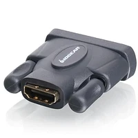 IOGEAR GHDFDVIMW6 Gold Plated DVI Male to HD Female Adapter - OPEN BOX | Electronic Express