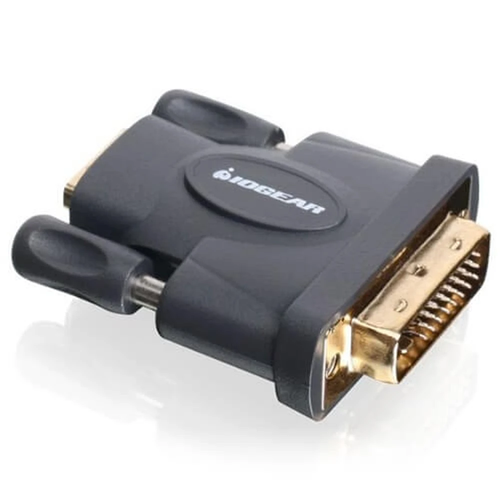 IOGEAR GHDFDVIMW6 Gold Plated DVI Male to HD Female Adapter - OPEN BOX | Electronic Express