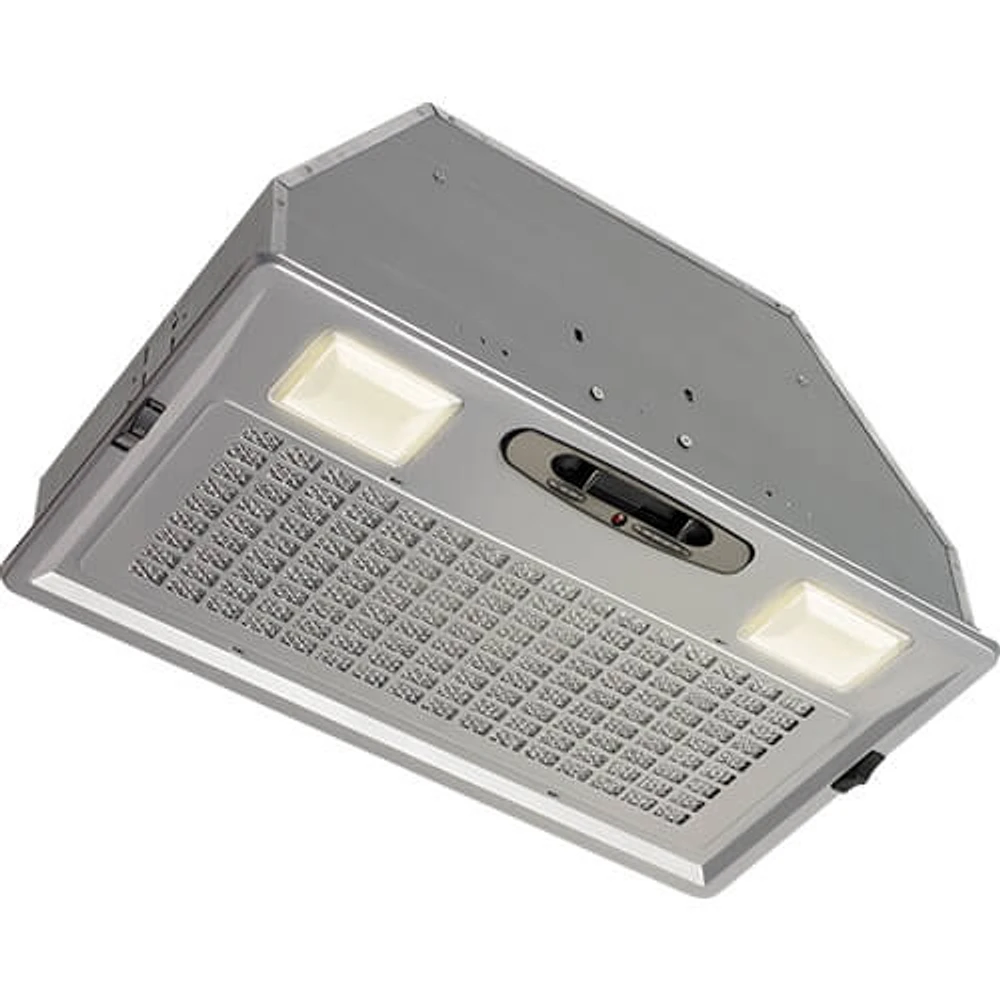 Broan PM390-OBX 390 CFM 20-1/2 in. wide, Custom Power Pack in Silver | Electronic Express