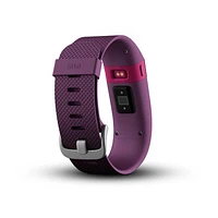 Fitbit FB405PML Charge HR Wireless Activity Wristband, Plum, Large | Electronic Express