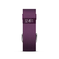 Fitbit FB405PML Charge HR Wireless Activity Wristband, Plum, Large | Electronic Express