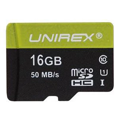 Unirex UMS165MUHS1 16GB MicroSDHC Card | Electronic Express