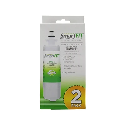 Smartfit SFRL-3 Refrigerator Filters LG LT700P Replacement (2-Pack) - OPEN BOX | Electronic Express