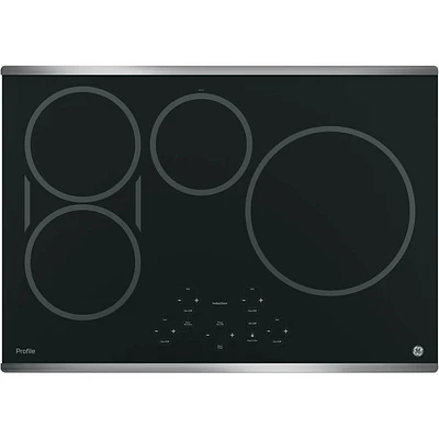 GE Profile PHP9030SJSS 30 in. Stainless 4 Burner Induction Cooktop - OPEN BOX | Electronic Express