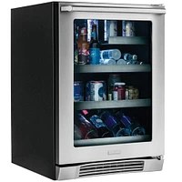 Electrolux EI24BL10QS 24 in. 38 Bottle Wine Cooler and 152 Can Cooler - OPEN BOX | Electronic Express