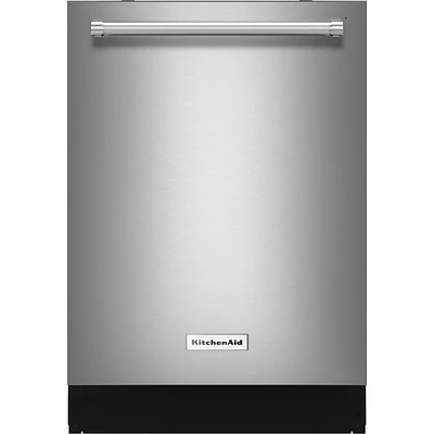 KitchenAid KDTM404ESS Stainless Steel Tub Hidden Control Stainless Dishwasher - OPEN BOX | Electronic Express