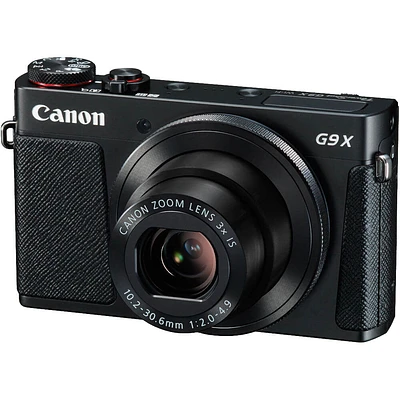 Canon 0511C001 PowerShot X Digital Camera - Black OPEN BOX G9 G9 X | Electronic Express