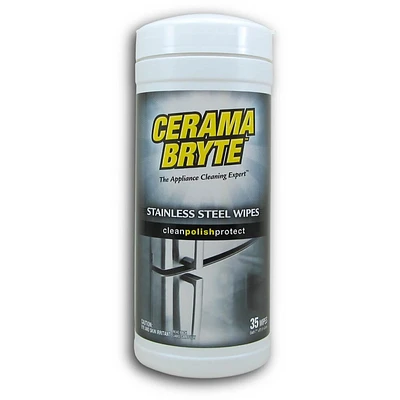 GE WX10X10004 Cerama Bryte Stainless Steel Polish Wipes - OPEN BOX STSWIPES | Electronic Express