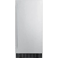 Summit FF1532BSS 3.0 Cu. Ft. Stainless Compact Refrigerator | Electronic Express