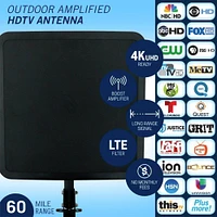 Winegard FL6550S FlatWave Air Outdoor HDTV Antenna - OPEN BOX | Electronic Express