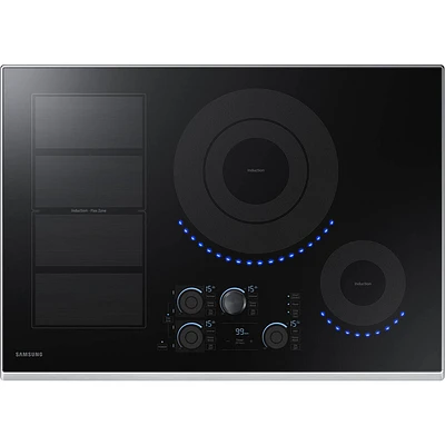 Samsung NZ30K7880US/AA 30 in. Stainless 5 Element Induction Electric Cooktop NZ30K7880US | Electronic Express