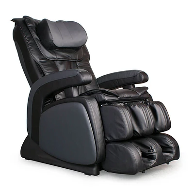 Cozzia 16028BLK Feel Good Series Zero Gravity Shiatsu Massage Chair - OPEN BOX | Electronic Express