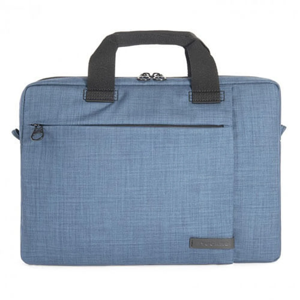 TUCANO BSVO1314BLUE Svolta Medium Slim Bag for 13-14 in. Notebooks - Blue - OPEN BOX | Electronic Express