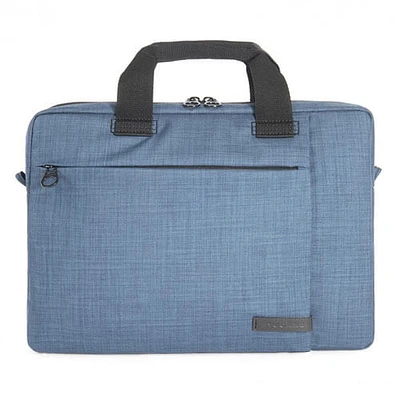 TUCANO BSVO1314BLUE Svolta Medium Slim Bag for 13-14 in. Notebooks - Blue - OPEN BOX | Electronic Express
