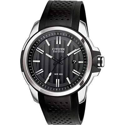 CITIZEN AW1150-07E Mens Eco-Drive AR 2.0 Stainless Steel Watch AW115007E | Electronic Express