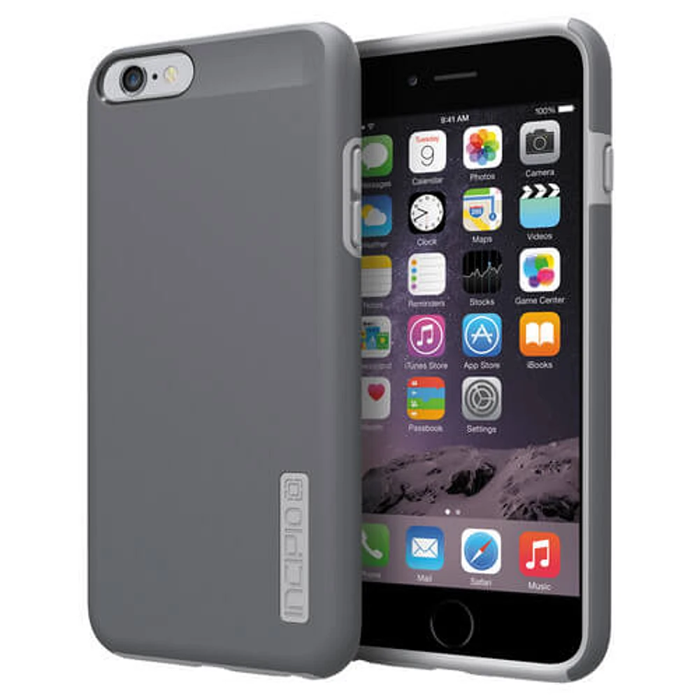 Incipio IPH-1195-GRY DualPro Case for iPhone 6 Plus/6S Plus - Gray IPH1195GRY | Electronic Express
