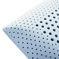 Malouf ZZQQHFGX Z Zoned Gel Talalay Latex Firm Pillow - Queen | Electronic Express