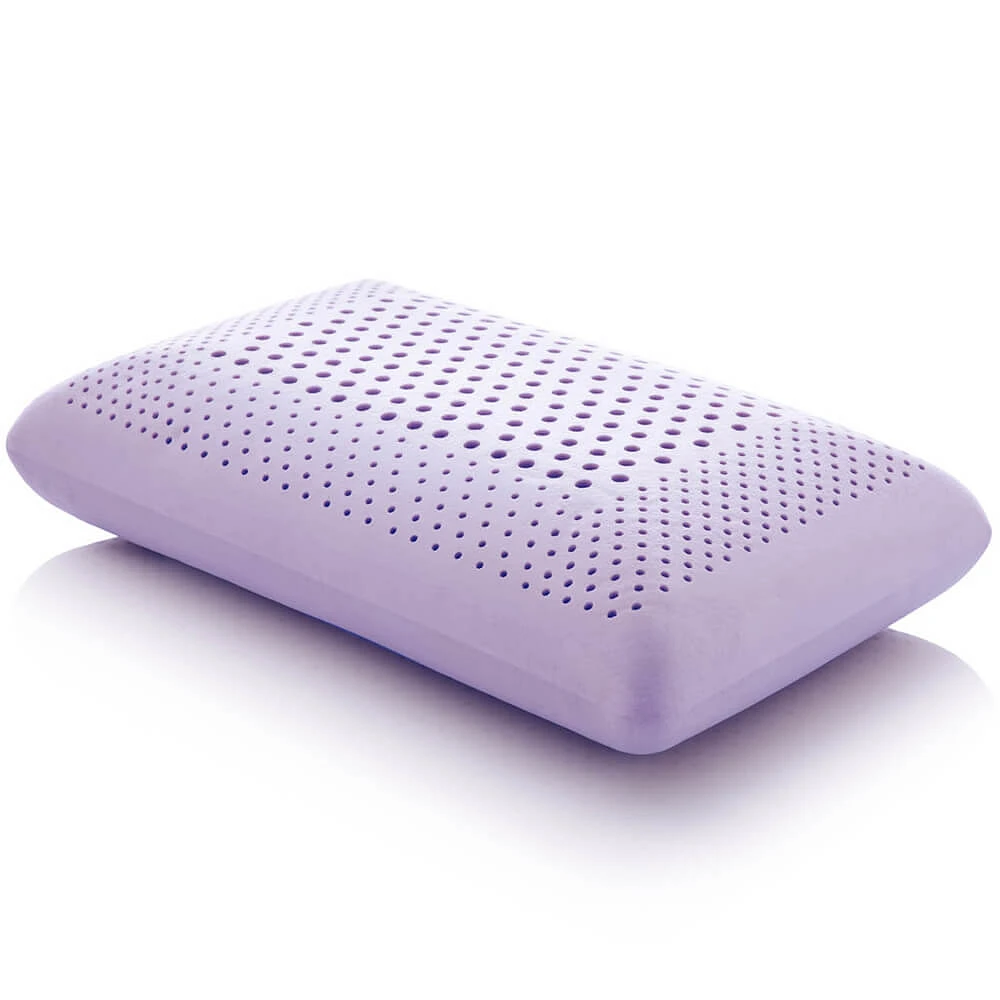 Malouf ZZQQMPASZL Z Zoned Dough Lavender Infused Pillow - Queen | Electronic Express