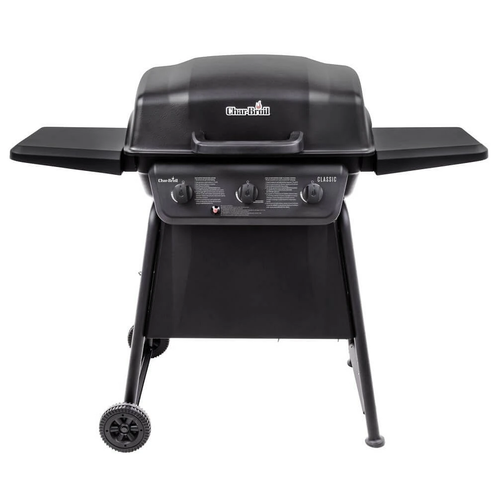 Char-Broil 463773717 Classic 3 Burner Gas Grill - Black | Electronic Express