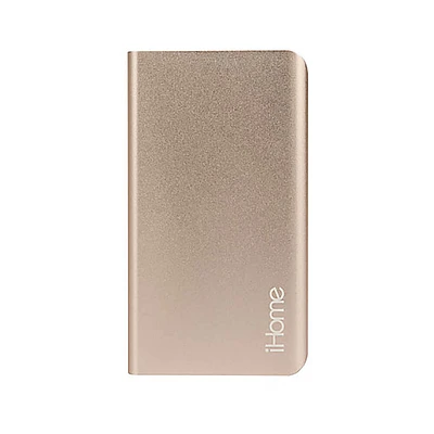 iHome IH-PP2012AD 6000 mAh Battery Pack - Gold IHPP2012AD | Electronic Express