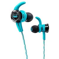 Monster 137087-00 iSport Victory Wireless In-Ear Headphones - Blue MHISRTVICIEB | Electronic Express