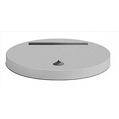 Rain Design 10006 i360° 23 in. Turntable Stand - Silver I3602023SLV | Electronic Express