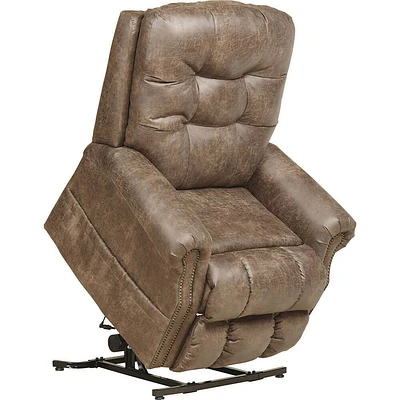 Catnapper 4857122749-OBX Ramsey Heat/Massage Recliner Lift Chair - Silt | Electronic Express