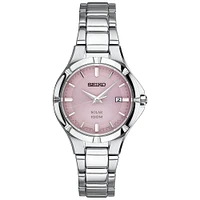 Seiko SUT315 Womens Silver Seiko Core Solar Watch | Electronic Express