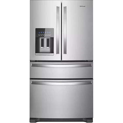 Whirlpool WRX735SDHZ 25 Cu. Ft. Stainless 4 Door French Door Refrigerator | Electronic Express