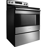 Amana 4.8 Cu. Ft. Free Standing Stainless Steel Range | Electronic Express