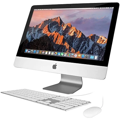 Apple iMac 21.5-inch Desktop Core i5  - 8GB Memory - 1TB HDD - Recertified | Electronic Express
