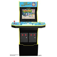 Arcade1Up The Simpsons Arcade Cabinet with Riser and Stool | Electronic Express