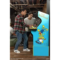 Arcade1Up The Simpsons Arcade Cabinet with Riser and Stool | Electronic Express