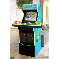 Arcade1Up The Simpsons Arcade Cabinet with Riser and Stool | Electronic Express