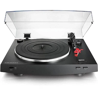 Fully Automatic Belt-Drive Stereo Turntable AT-LP3 - Black | Electronic Express