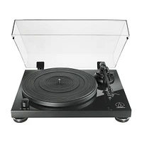 Audio Technica Fully Manual Belt-Drive Turntable - Black  | Electronic Express