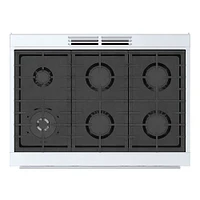 Bosch 3.5 Cu. Ft. Stainless Freestanding Gas Convection Range | Electronic Express