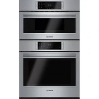 Bosch 30 inch Stainless Built-In Double Electric Convection Wall Oven | Electronic Express