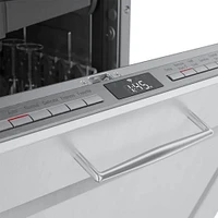 Bosch 42 dBA 800 Series Custom Panel Dishwasher with 3rd Rack | Electronic Express