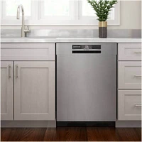 Bosch 800 Series Top Control Built-In Stainless Steel Dishwasher | Electronic Express