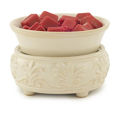 Candle Warmers Sandstone 2-in-1 Classic Fragrance Warmer  | Electronic Express