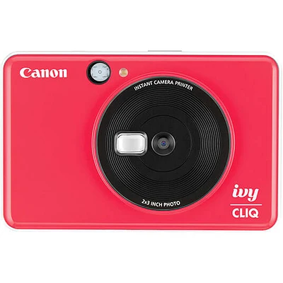 Canon IVY CLIQ Instant Camera - Lady Bug Red | Electronic Express