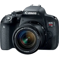 Canon 1894C002 T7i DSLR Camera with 18-55mm Lens OPEN BOX EOSREBELT7I | Electronic Express