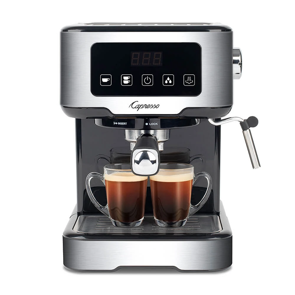 Capresso Cafe TS Touchscreen Espresso Machine | Electronic Express