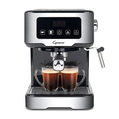 Capresso Cafe TS Touchscreen Espresso Machine | Electronic Express