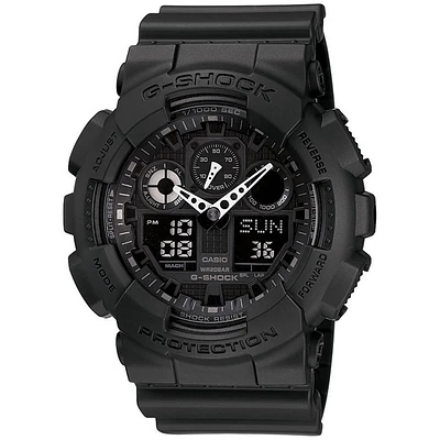 Casio GA100-1A1 Mens G-Shock Analog-Digital Watch | Electronic Express