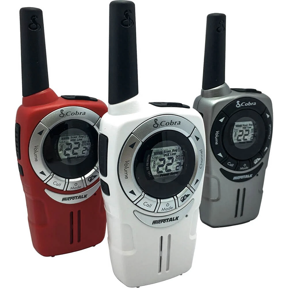 Cobra 24.9-Mile 2-Way Radios - Refurbished | Electronic Express