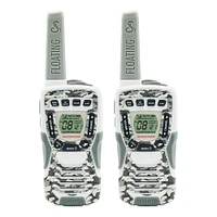 Cobra Refurbished Camo White Walkie Talkies 37-Mile Two-Way Radios | Electronic Express